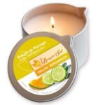 BOUGIE DE MASSAGE MELON BERGAMOTE