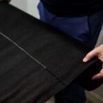 RLX DE 25 DRAPS DE MASS BIOCOMPOSTABLE GAUF 80X200 NOIRS