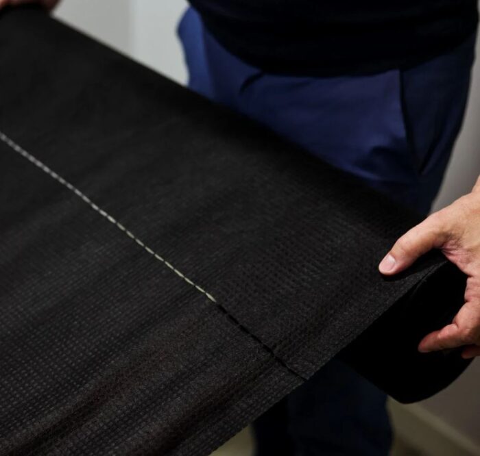 RLX DE 25 DRAPS DE MASS BIOCOMPOSTABLE GAUF 80X200 NOIRS – Image 1