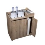 GUERIDON EPILCUBE V2 PORTES  (LIVRE AVEC 2 POMPES) + COULEUR BOIS