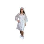 KIMONO JETABLE BLANC 30 G EMBALLAGE PLASTIQUE