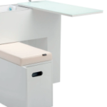 TABLE MANUCURE NEW STYLE  (BLANCHE)