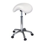 TABOURET SELLE BLANC