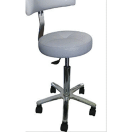 TABOURET BAROQUE AVEC DOSSIER
