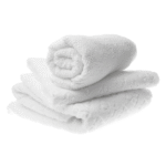 SERVIETTE 30X50CM BLANCHE 100% COTON 450 g/m2 SACHET DE 10 PIECES