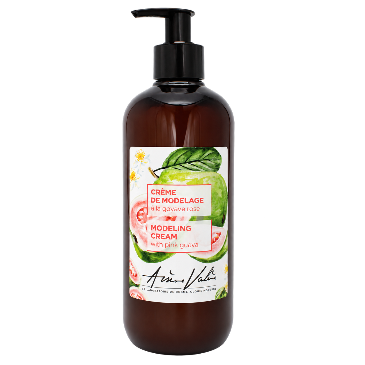 CGR500 CREME DE MODELAGE GOYAVE 500ML CREME DE MODELAGE VISAGE CORPS GOYAVE ROSE 500ML – Image 1
