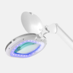 LAMPE LOUPE LED DIOPTRIE 5 SUR PIED ROND LESTE – Image 2