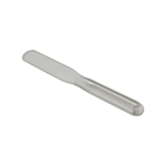 SPATULE CREME JAPONAISE EN  SILICONE TRANSLUCIDE OPAQUE 18.2 X 2.5CM